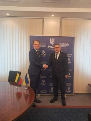 Міжпарламентські зв’язки: відбулася зустріч голови Комітету з питань зовнішньої політики та міжпарламентського співробітництва з депутатом Європейського парламенту